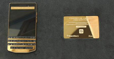 BlackBerry Porsche Design P’9983 Gold Edition